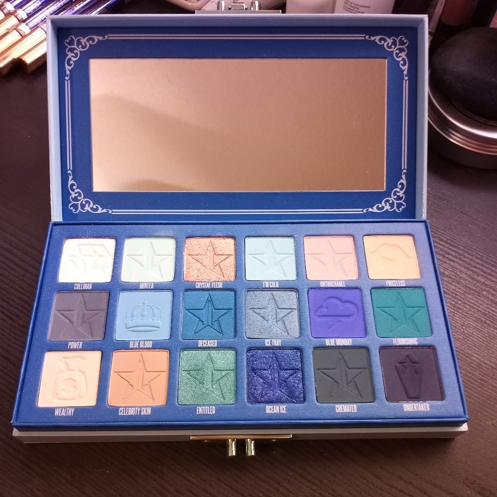 Jeffree Star Blue Blood Palette $52 Value